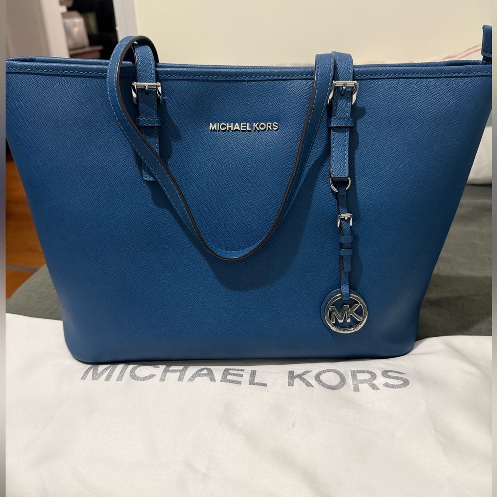 Michael Kors Sapphire Blue Tote